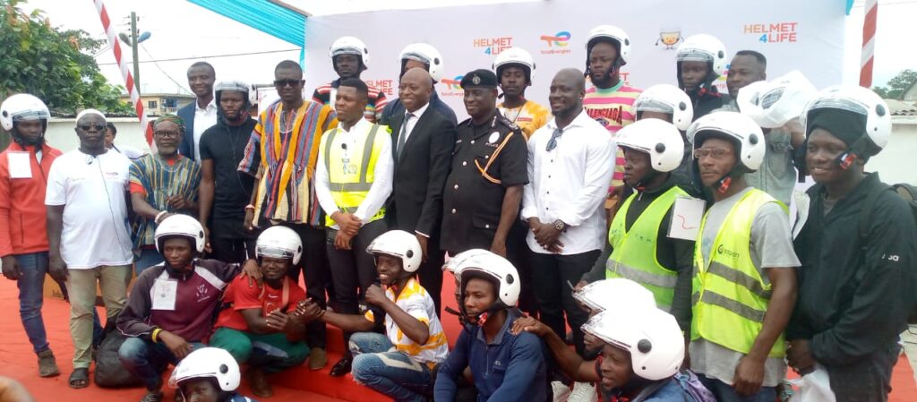 TotalEnergies to distribute 100,000 crash helmets to okada riders in Ghana