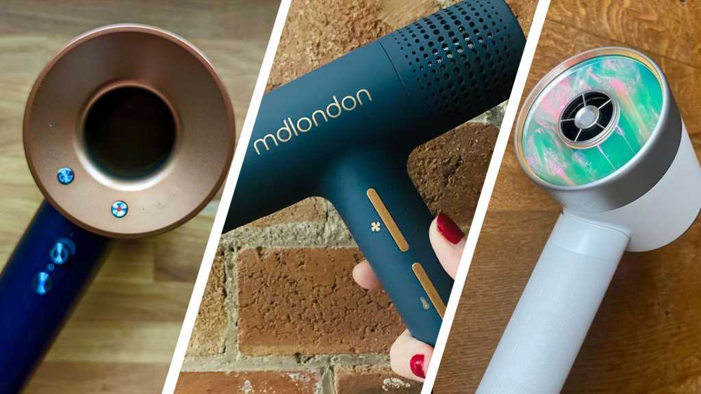 Hair dryers from Dyson, MDLondon and Zuvi