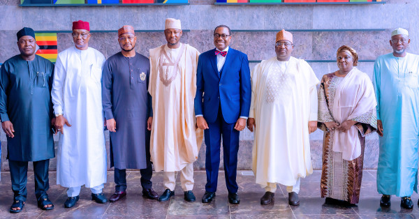 Nigerian North West State Governors visit African Development Bank to boost cooperation