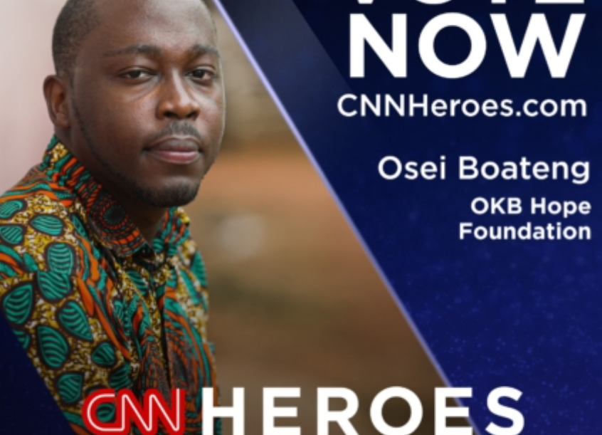 Ghanaian named among 10 finalists for CNN Hero of the Year