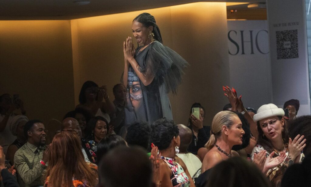 Fashion designer refines her native Niger at Joburg Fashion Week