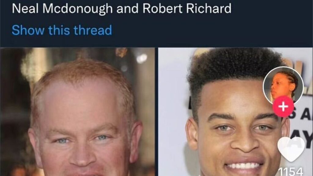 Black Actor Robert Ri’chard and White Actor Neal McDonough Look Exactly Alike
