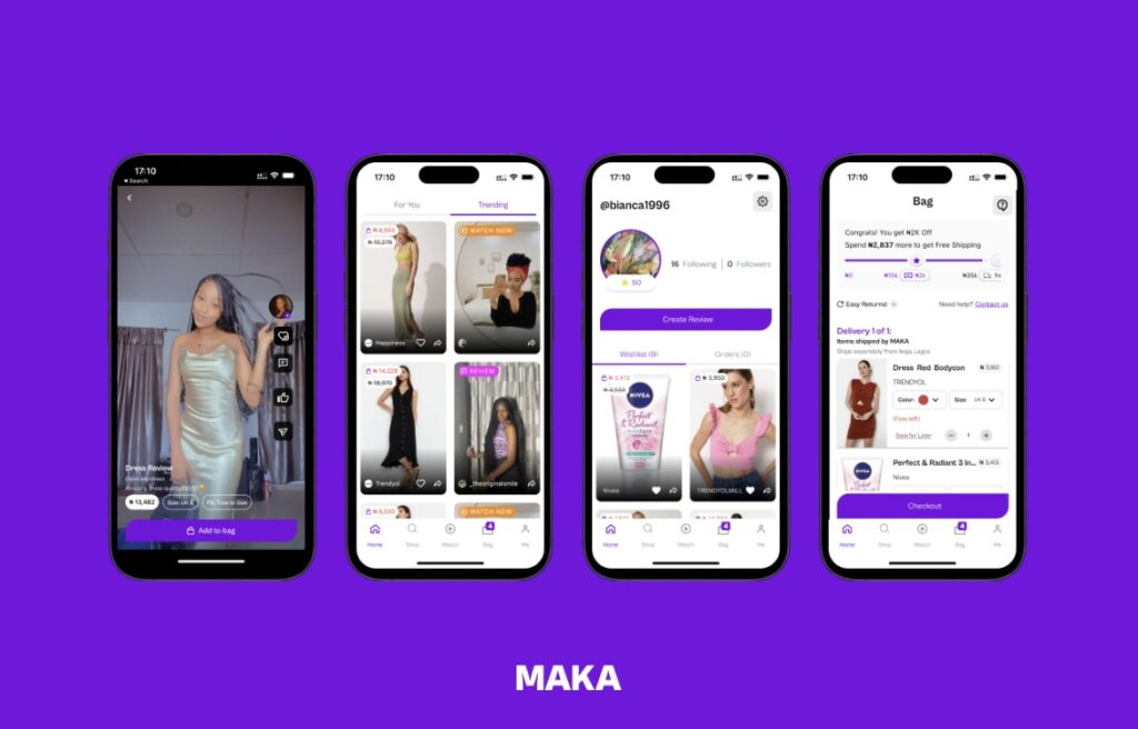 Social commerce platform Maka raises $2.65M to simplify buying fashion and beauty products in Africa