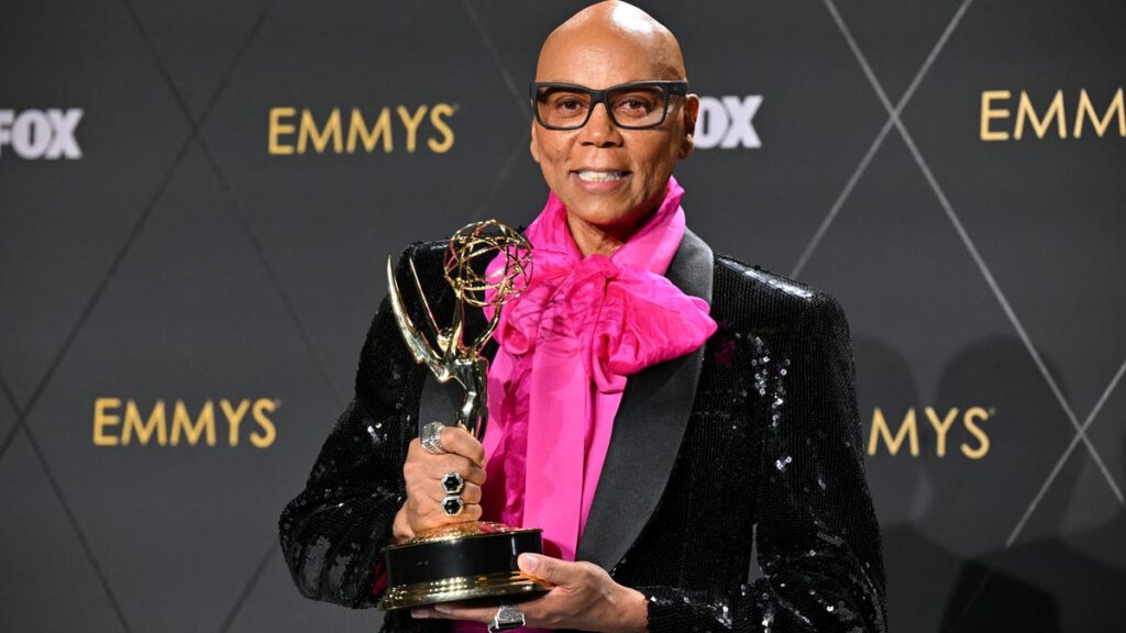 RuPaul Urges People to "Listen to Drag Queens" In Emmy Speech