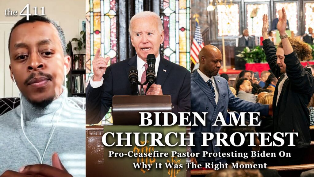 Pastor Protesting Biden At AME Church Thinks If It Were Trump He Would’ve Received More Support | The 411