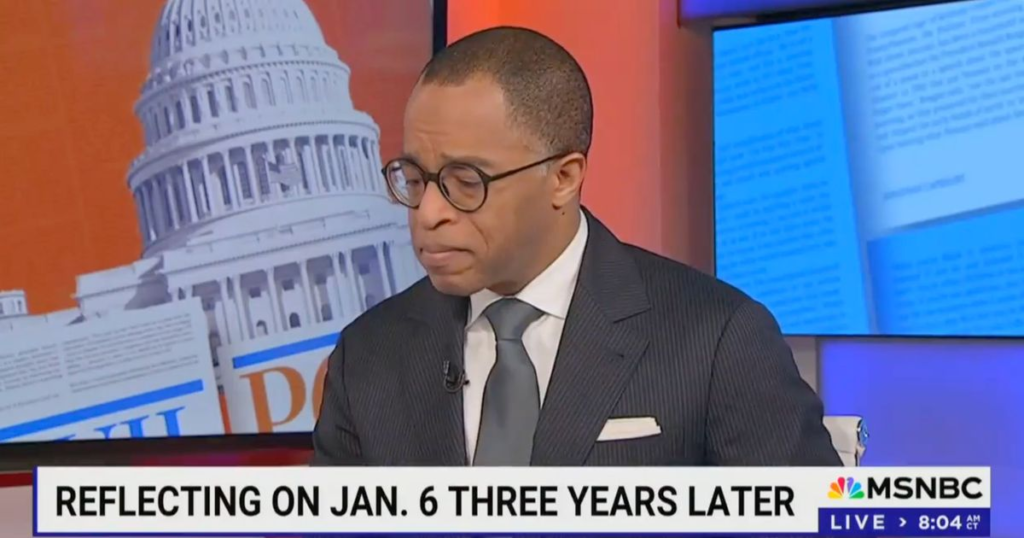 MSNBC Host Gets Emotional Thanking Former D.C. Police Officer On Jan. 6 Anniversary