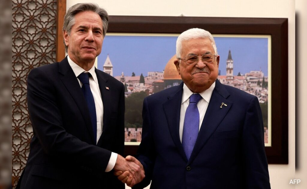 Palestine President Mahmud Abbas "Committed" To Reform: Antony Blinken