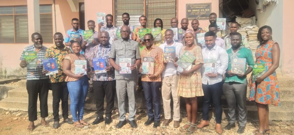 Ghana Science Association donates books, partners Atewa West Education Directorate to improve STEM 