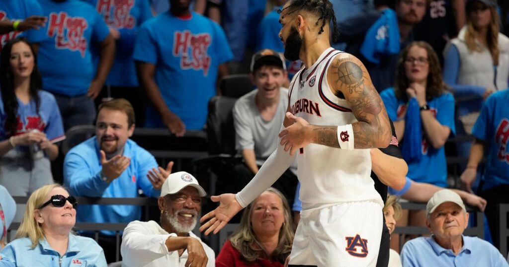 'I'm A Big Fan': Auburn Star Apologizes To Morgan Freeman For Mid-Game Interaction