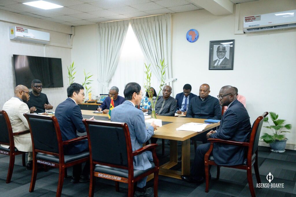 Roads Minister Asenso-Boakye engages Japan Ambassador on completion of key projects