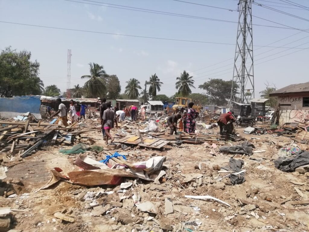 Over 600 people rendered homeless after demolition exercise