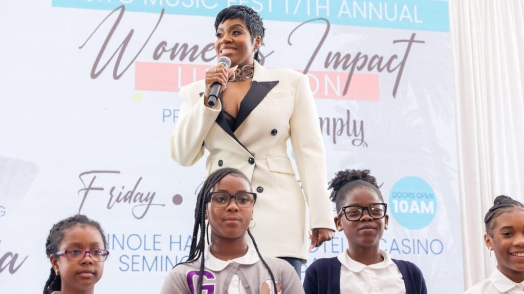 Fantasia Delivers Powerful Speech At Miami Women's Luncheon