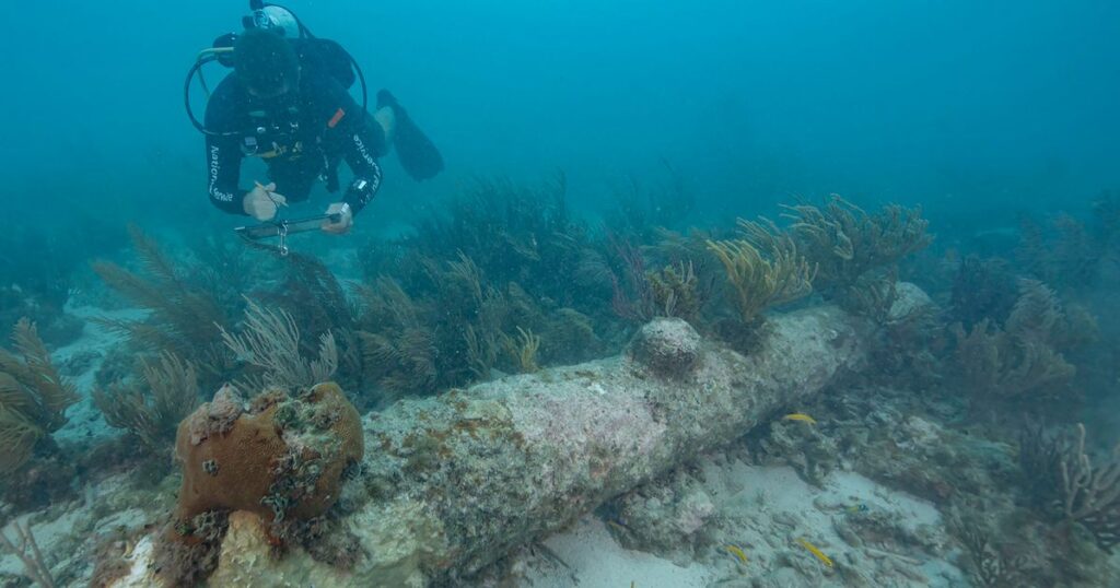 Wrecked Frigate Discovered Off Florida Keys Is Finally Identified After Decades