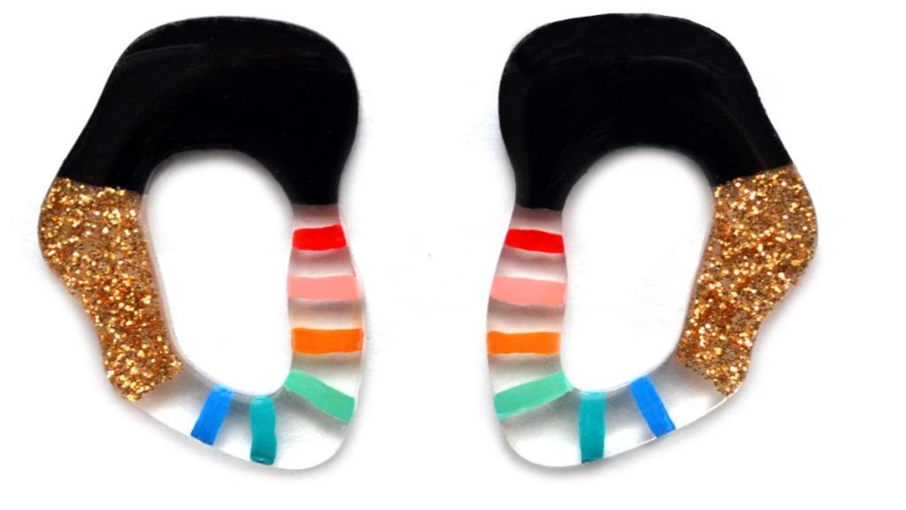 Wild and Crazy:These Are Not Your Grandmama'sHoop Earrings