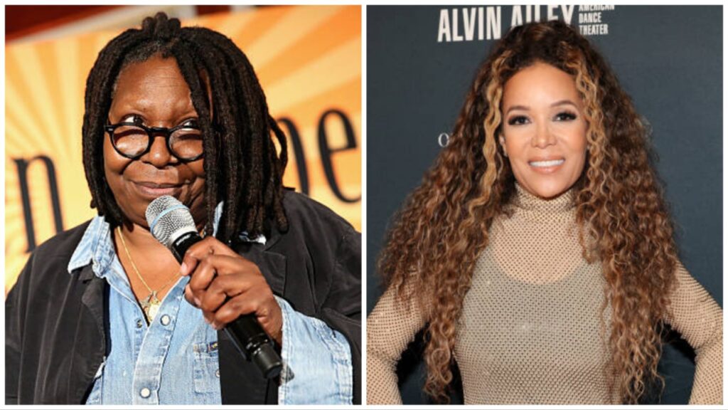 Whoopi did what? Yup, she gave Sunny Hostin a lap dance on