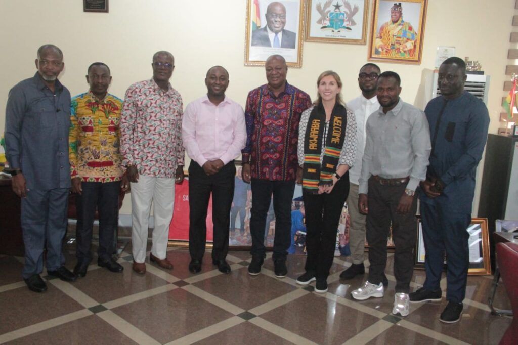 Kumasi Mayor commends Bloomberg for road safety support