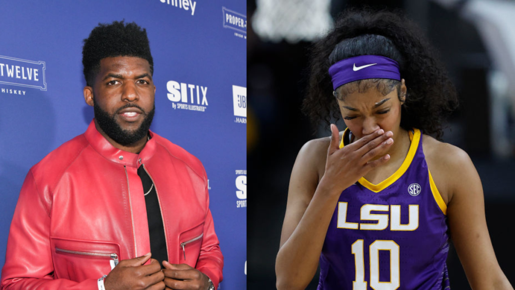 Emmanuel Acho's 'Racially Indifferent' Angel Reese Take Fails