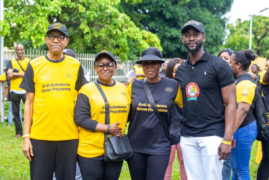 MTN foundation leads successful anti-substance abuse advocacy walk in Lagos