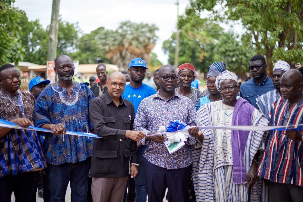 EU and Government of Ghana commission 670 KM of feeder roads in Upper West Region