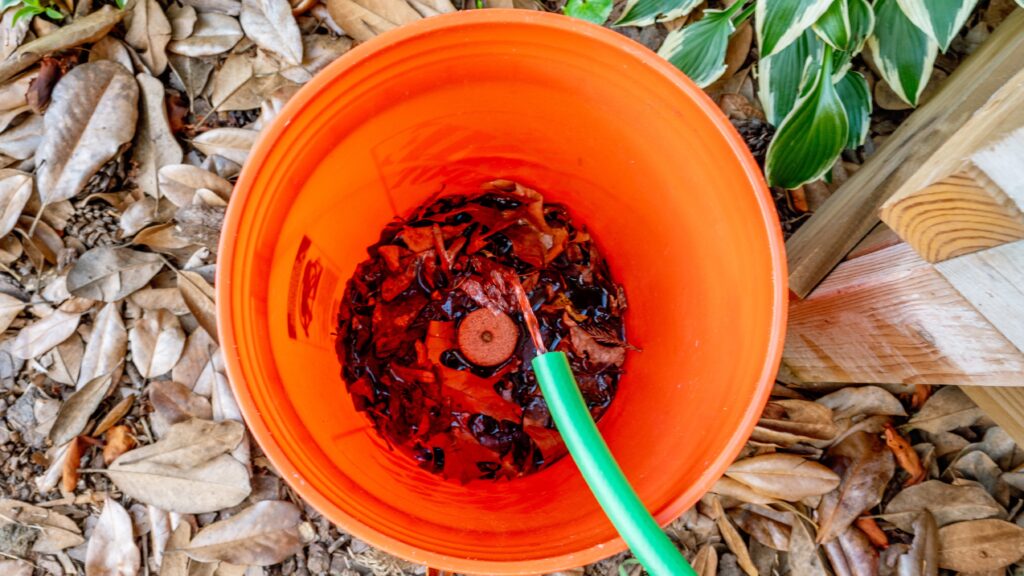 How to build a mosquito kill bucket