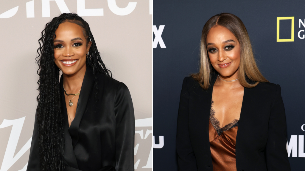 Are Rachel and Bryan still together?, Why did Bryan and Rachel get divorced?, Rachel Lindsay The Bachelorette, Rachel Lindsay Tia Mowry, Rachel Lindsay divorce, Is Tia Mowry divorced?, Tia Mowry divorce theGrio.com