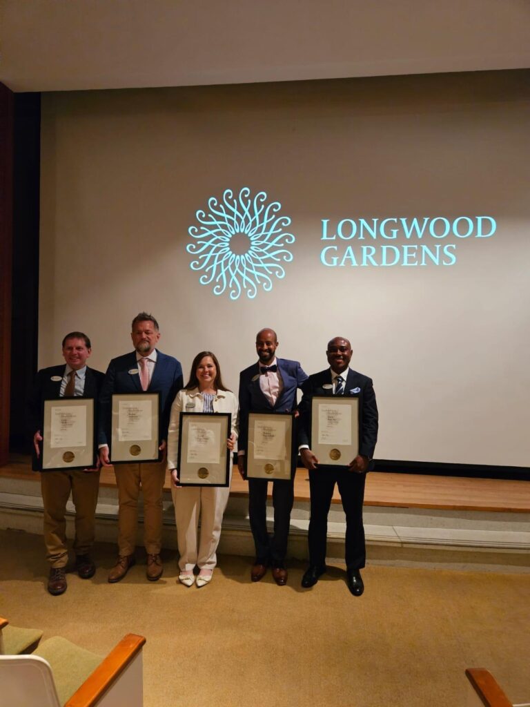 First Ghanaian inducted into the Longwood Gardens Society of Fellows