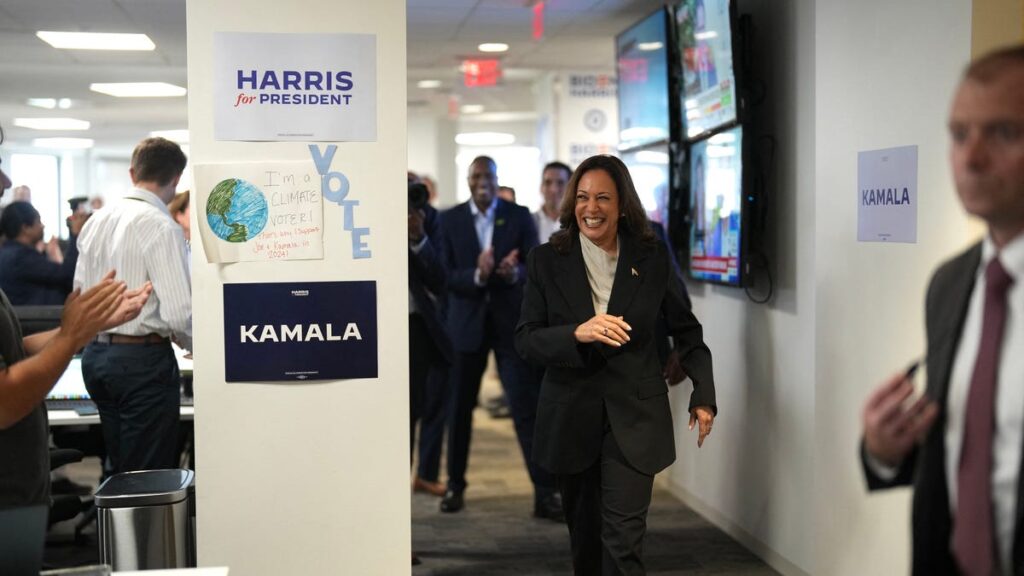 Harris Campaign Brings in Record Breaking Donations