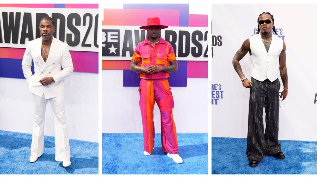 Best Black Men's Fashion at 2024 BET Awards