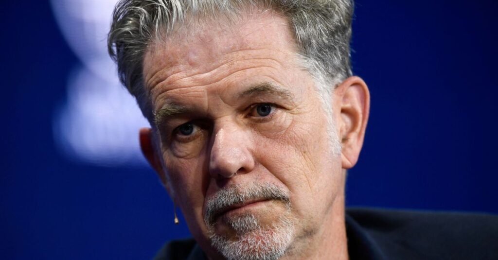 Netflix Co-Founder Reed Hastings Calls On Biden To End Campaign