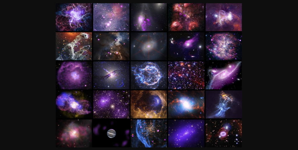 NASA drops 25 dazzling images to celebrate Chandra X-ray space telescope