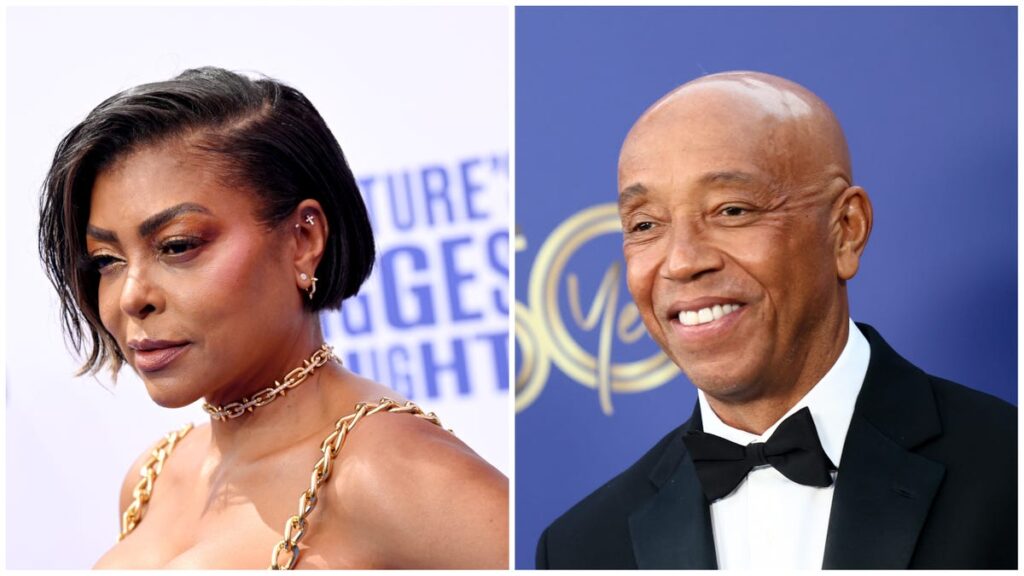 Taraji P. Henson Sparks Online Frenzy Over Russell Simmons Pics