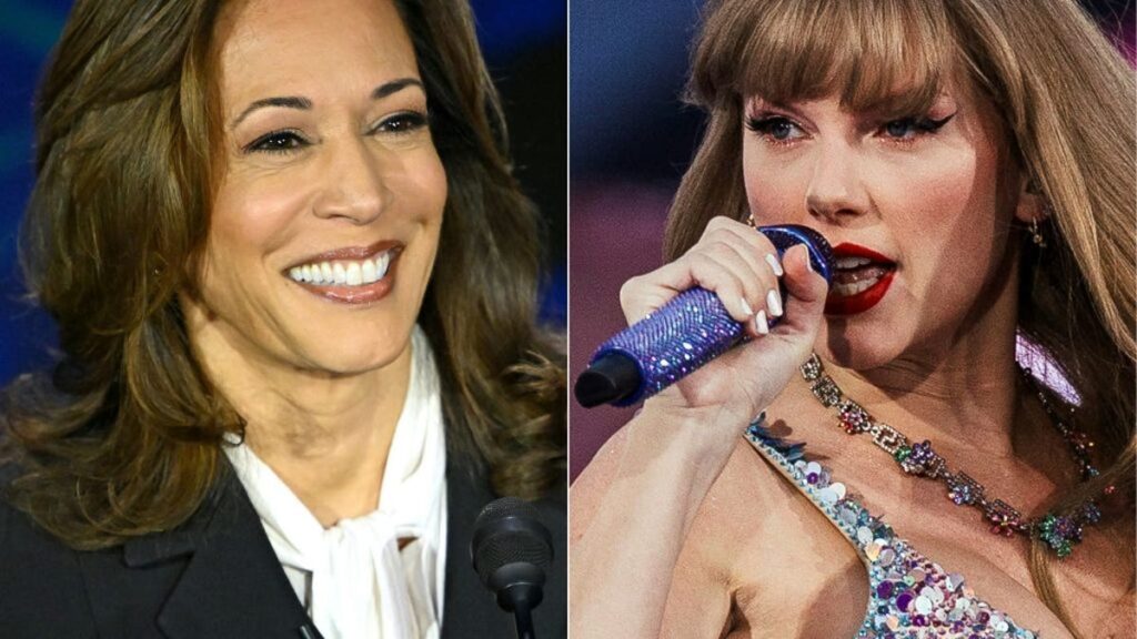 Kamala Harris Sold out of Taylor Swift-inspired bracelets