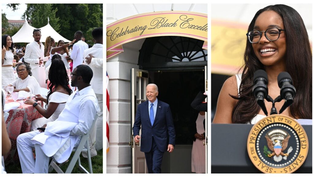 Stars at All-White Black Excellence Brunch at the White House