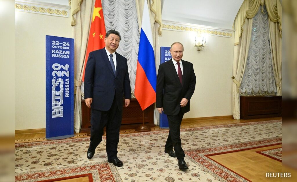 Xi Jinping Tells Putin China-Russia Partnership "Force Of Stability" Amid Chaos