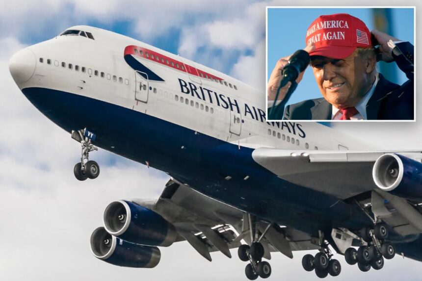 American flyers brawling over MAGA hat yanked off British Airways flight: report