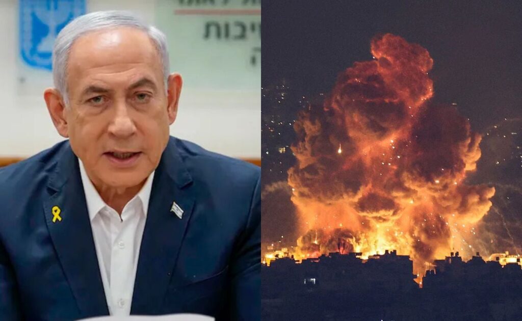 Israel PM Netanyahu Vows "Merciless Strikes" On Hezbollah, Including Beirut