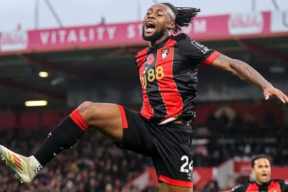 Bournemouth vs Man City: Antoine Semenyo scores opener as Cherries down City