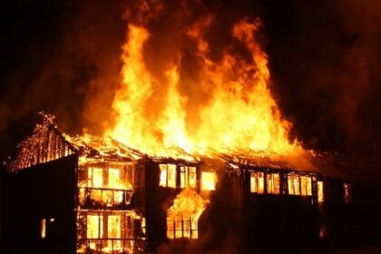 Fire guts warehouse on Spintex Road, goods worth hundreds of Cedis destroyed