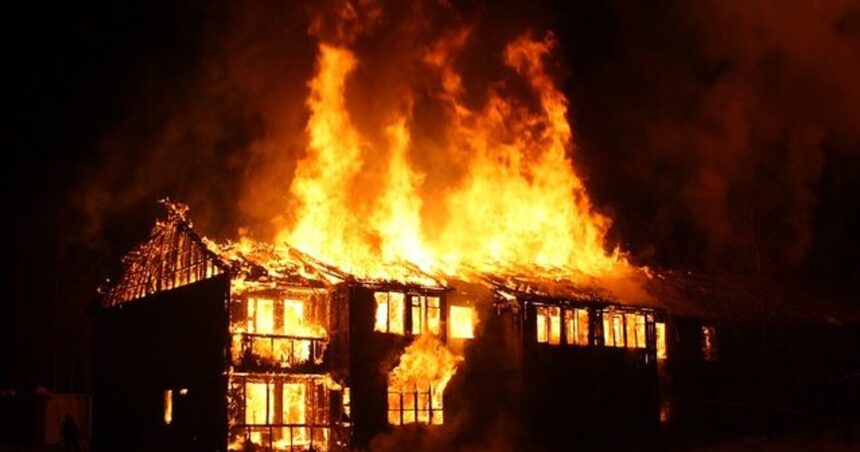 Fire guts warehouse on Spintex Road, goods worth hundreds of Cedis destroyed