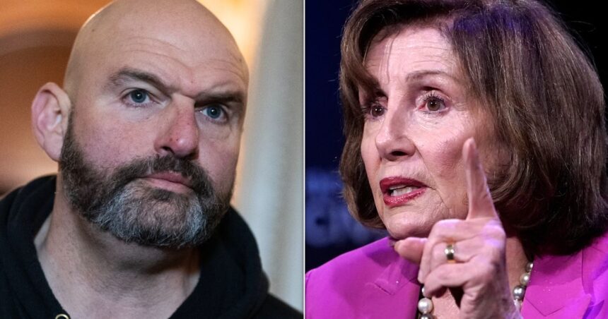 John Fetterman Slams Nancy Pelosi As 'Godmother' Of Democratic Party