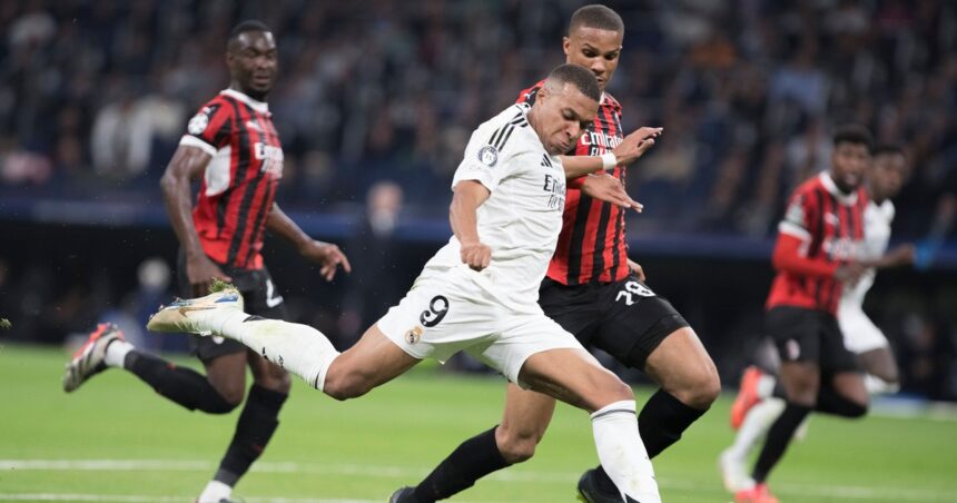 Madrid vs AC Milan: Los Blancos stumble as Milan claims Champions League victory