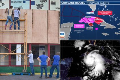 Rafael strengthens into Category 2 hurricane as Cuba braces for damaging winds, life-threatening storm surge