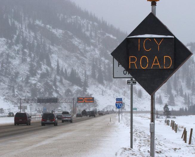 1 killed, 4 injured in icy spinout crash on U.S. 40 near Fraser