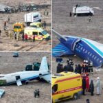 Azerbaijan Airlines passenger plane crashes in Kazakhstan, more than 30 feared dead