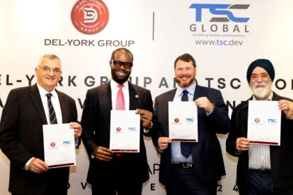 Singapore's TSC Global and Del-York Group sign historic $4.5 billion joint venture to create Africa's premier creative city