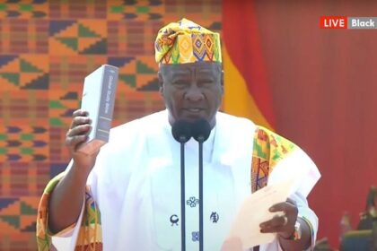 A New Era: Mahama sworn in as Ghana’s President, Prof Opoku-Agyemang is Veep