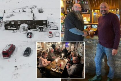 Bar guests, staff at Britain's highest pub rescued after being snowed in for 5 days; vow to remain in touch