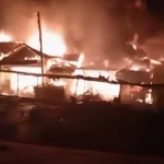 Breaking News: Fire erupts at Techiman Central Market, causing widespread damage (Video)