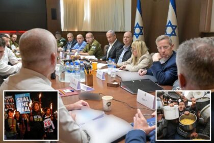 Israel security cabinet meets to discuss cease-fire deal with Hamas