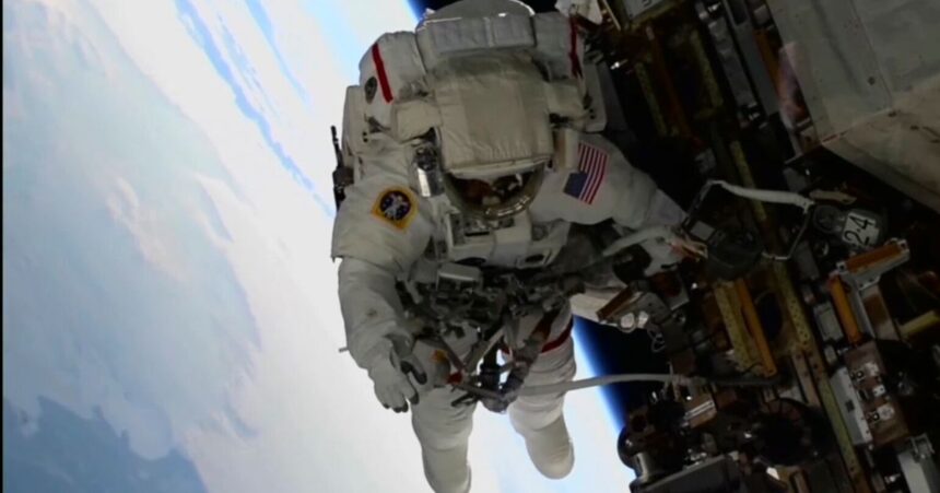 NASA’s Stranded Astronauts Take Spacewalk Together Amid Ongoing Limbo